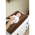 Aankleedkussenhoes Velvet - Chocolade - 50x70cm