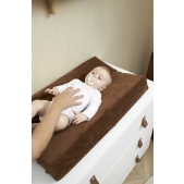 Meyco - Aankleedkussenhoes Velvet - Chocolade - 50x70cm