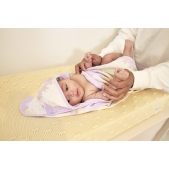 Meyco - Aankleedkussenhoes Knots - Geel - 50x70cm