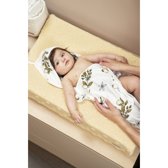 Meyco - Aankleedkussenhoes Knots - Geel - 50x70cm