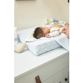 Meyco - Aankleedkussenhoes Knots - Lichtblauw - 50x70cm