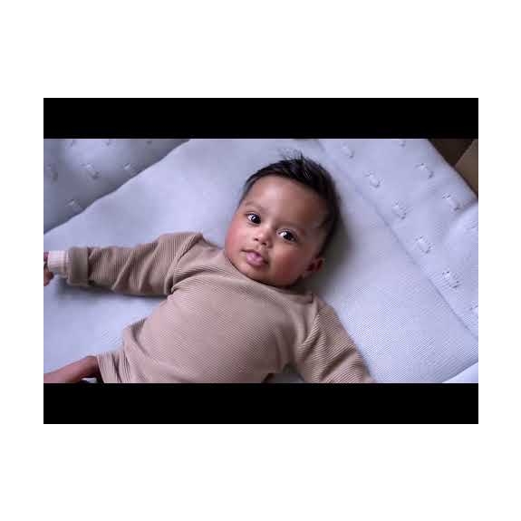 Meyco - Aankleedkussenhoes Knots - Lichtblauw - 50x70cm