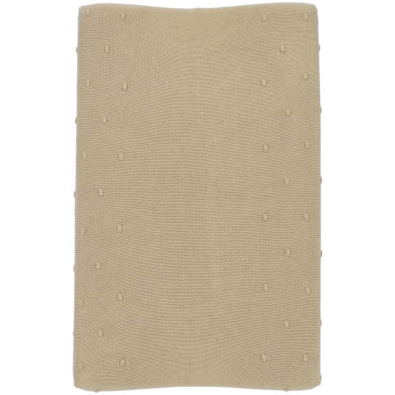 Meyco - Aankleedkussenhoes Mini Knots - Zand - 50x70cm