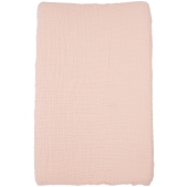 Aankleedkussenhoes Pre-Washed Hydrofiel Uni - Soft Pink