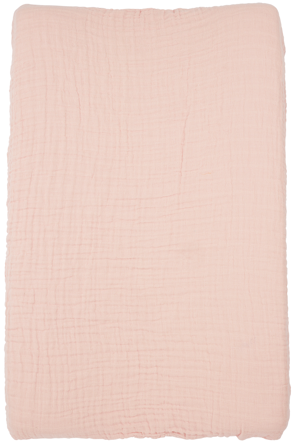 Aankleedkussenhoes Pre-Washed Hydrofiel Uni - Soft Pink - afbeelding 3
