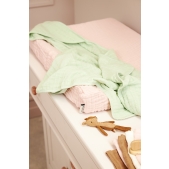 Aankleedkussenhoes Pre-Washed Hydrofiel Uni - Soft Pink