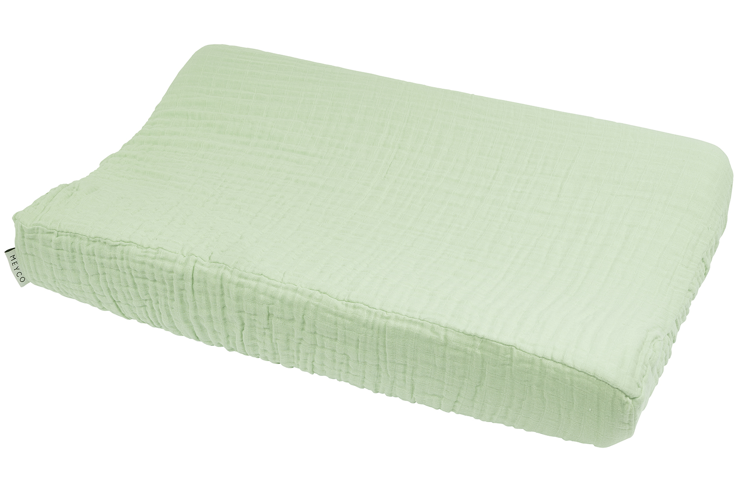 Aankleedkussenhoes Pre-Washed Hydrofiel Uni - Soft Green
