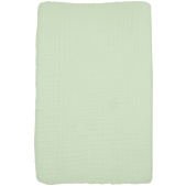 Aankleedkussenhoes Pre-Washed Hydrofiel Uni - Soft Green