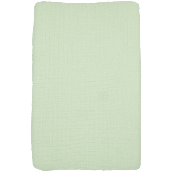 Aankleedkussenhoes Pre-Washed Hydrofiel Uni - Soft Green