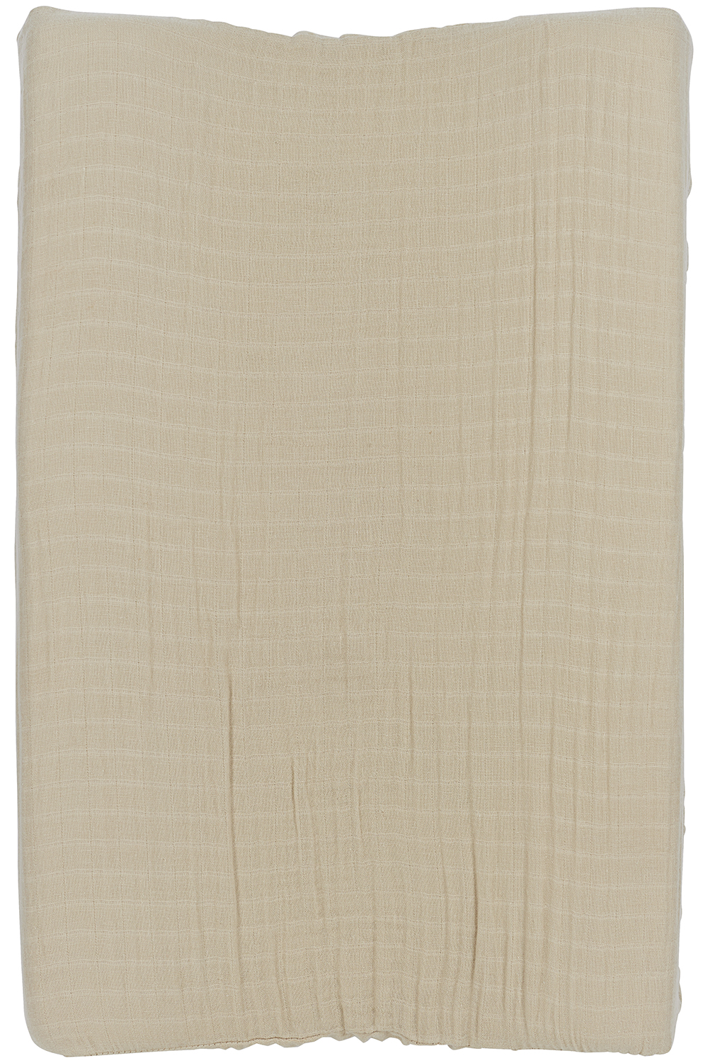 Aankleedkussenhoes Hydrofiel Uni Sand 50x70cm - afbeelding 4