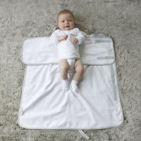 Pacco Piccolo - Inbakerdoek 4 tot 7 kg - wit