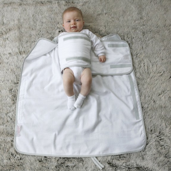 Pacco Piccolo - Inbakerdoek 4 tot 7 kg - wit