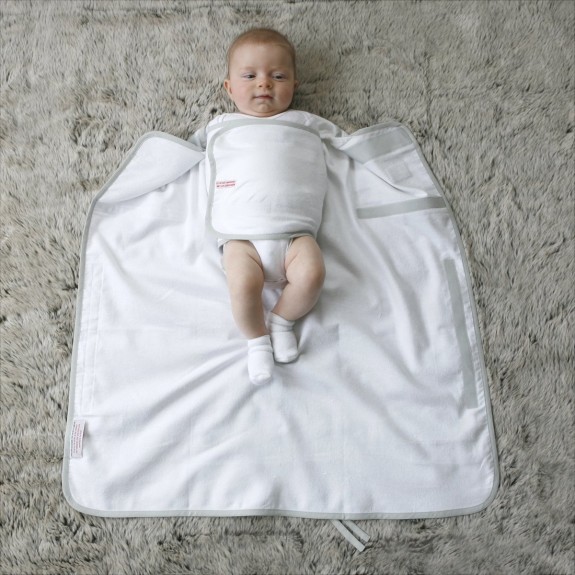 Pacco Piccolo - Inbakerdoek 4 tot 7 kg - wit