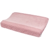 Meyco - Aankleedkussenhoes Wafel Teddy - Roze - 50x70cm