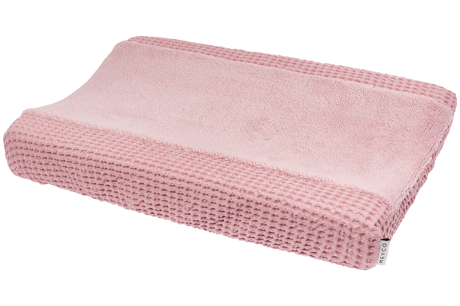 Aankleedkussenhoes Wafel Teddy - Roze - 50x70cm