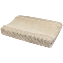 Meyco - Aankleedkussenhoes Wafel Teddy - Sand