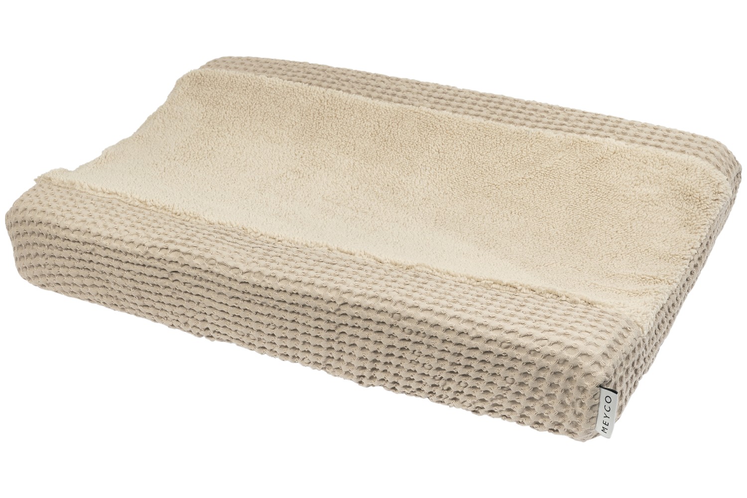 Aankleedkussenhoes Wafel Teddy - Sand