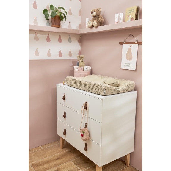 Meyco - Aankleedkussenhoes Wafel Teddy - Sand