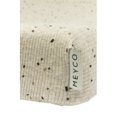 Meyco - Aankleedkussenhoes Rib Mini Spot - Sand Melange