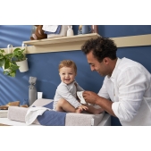 Meyco - Aankleedkussenhoes Teddy - Greige - 50x70cm