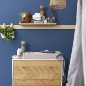 Meyco - Aankleedkussenhoes Teddy - Greige - 50x70cm