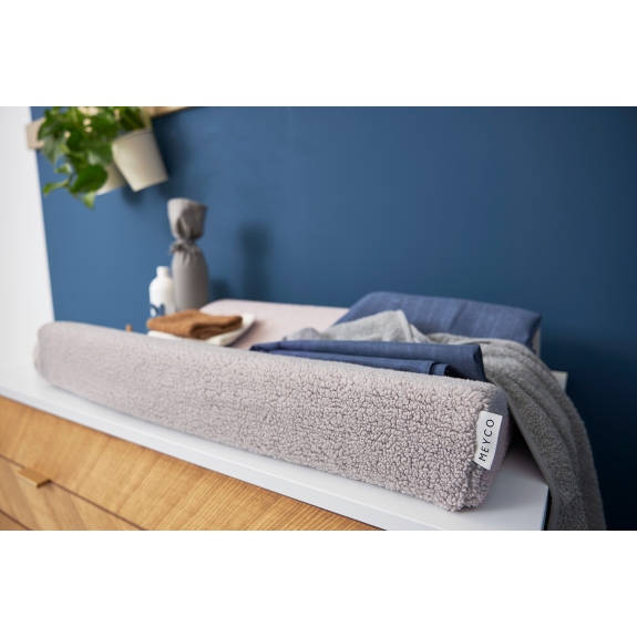 Meyco - Aankleedkussenhoes Teddy - Greige - 50x70cm