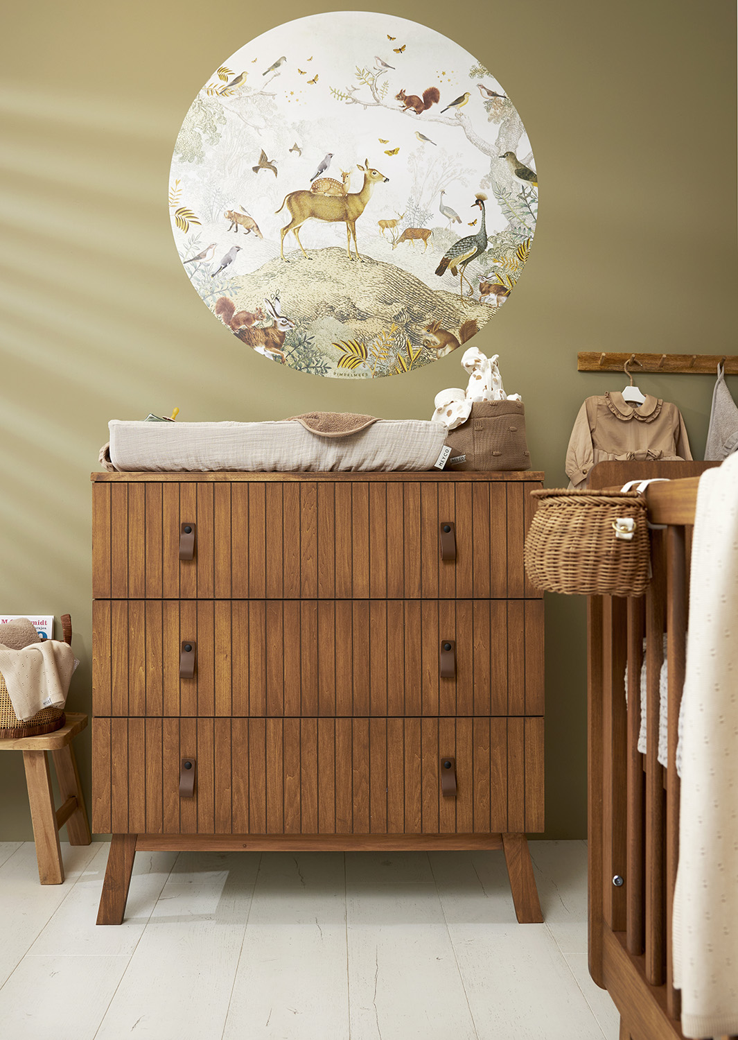 Aankleedkussenhoes Pre-Washed Hydrofiel Greige 50x70cm - afbeelding 6