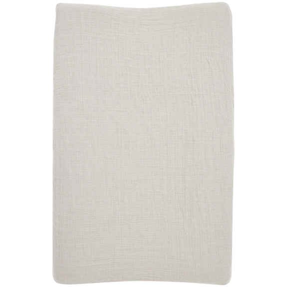 Aankleedkussenhoes Pre-Washed Hydrofiel Greige 50x70cm