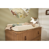 Aankleedkussenhoes Hydrofiel Uni - Soft Sand - 50x70cm