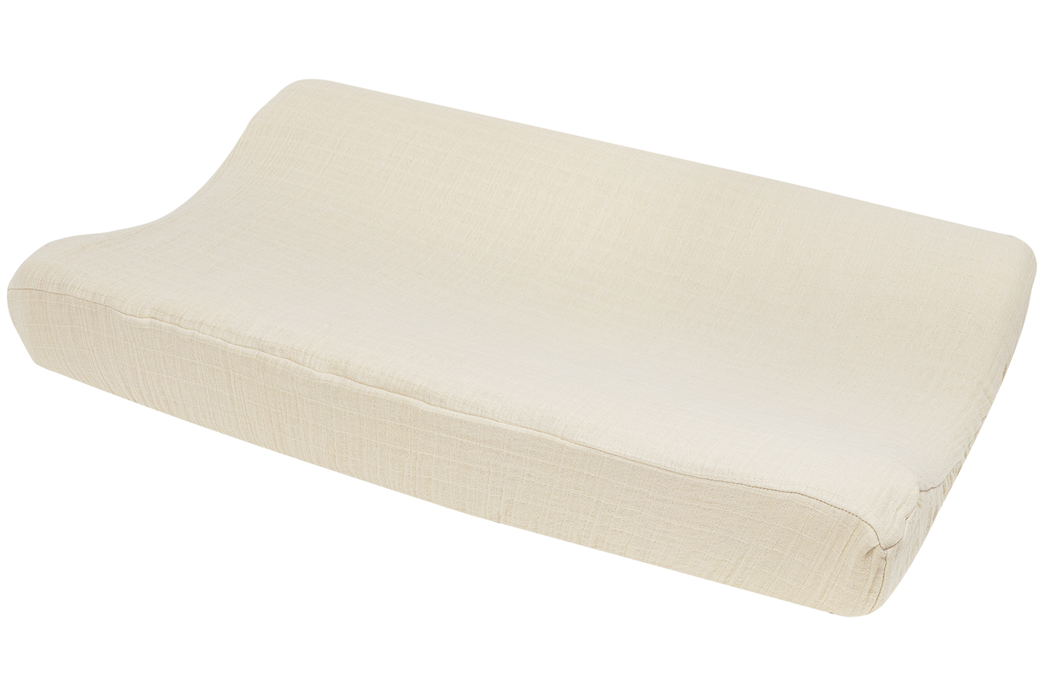 Aankleedkussenhoes Hydrofiel Uni - Soft Sand - 50x70cm