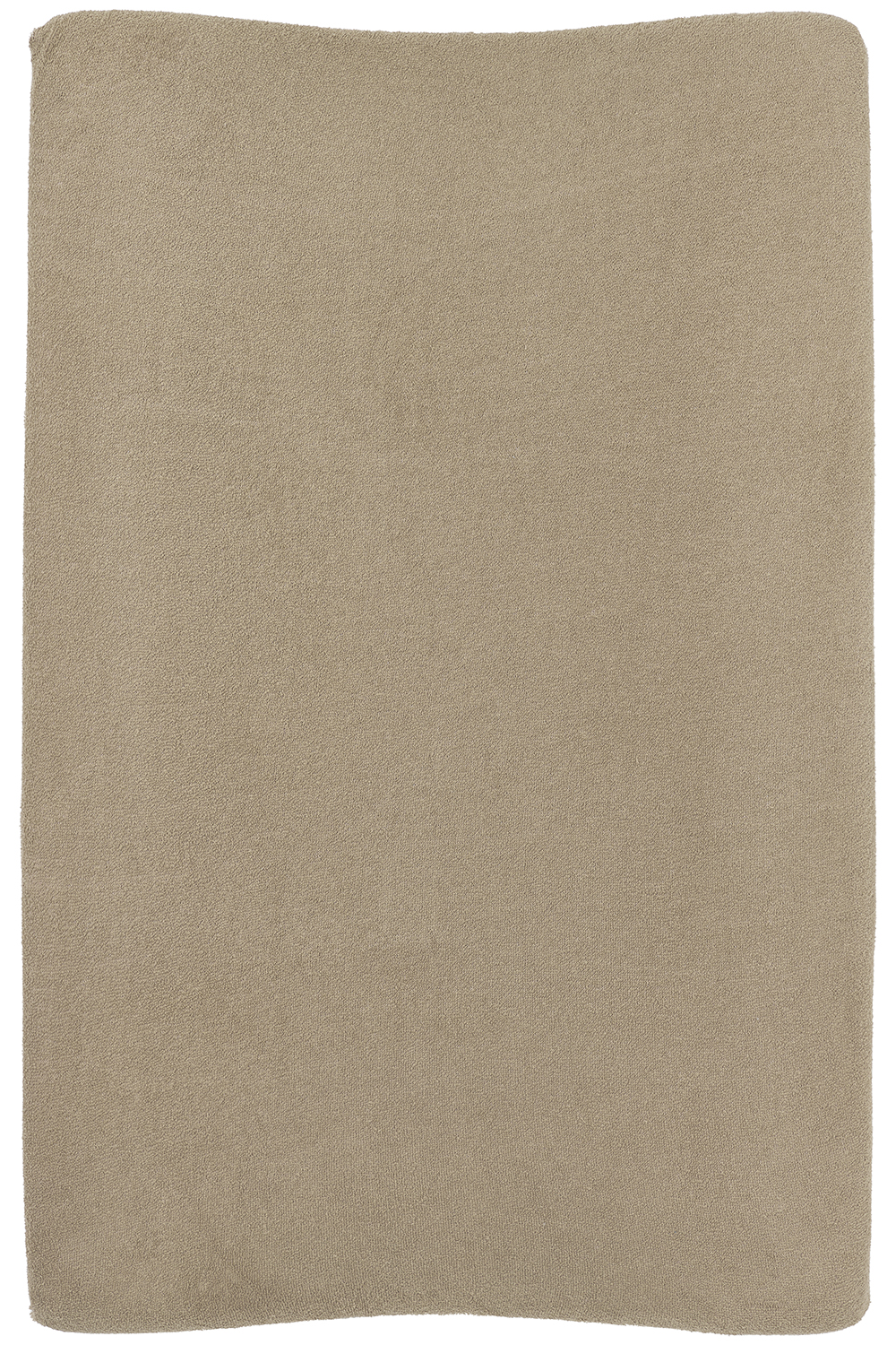 Aankleedkussenhoes Badstof Uni Taupe 2-Pack 50x70cm - afbeelding 3