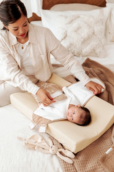 Meyco - Aankleedkussenhoes Badstof Soft Sand 50x70cm