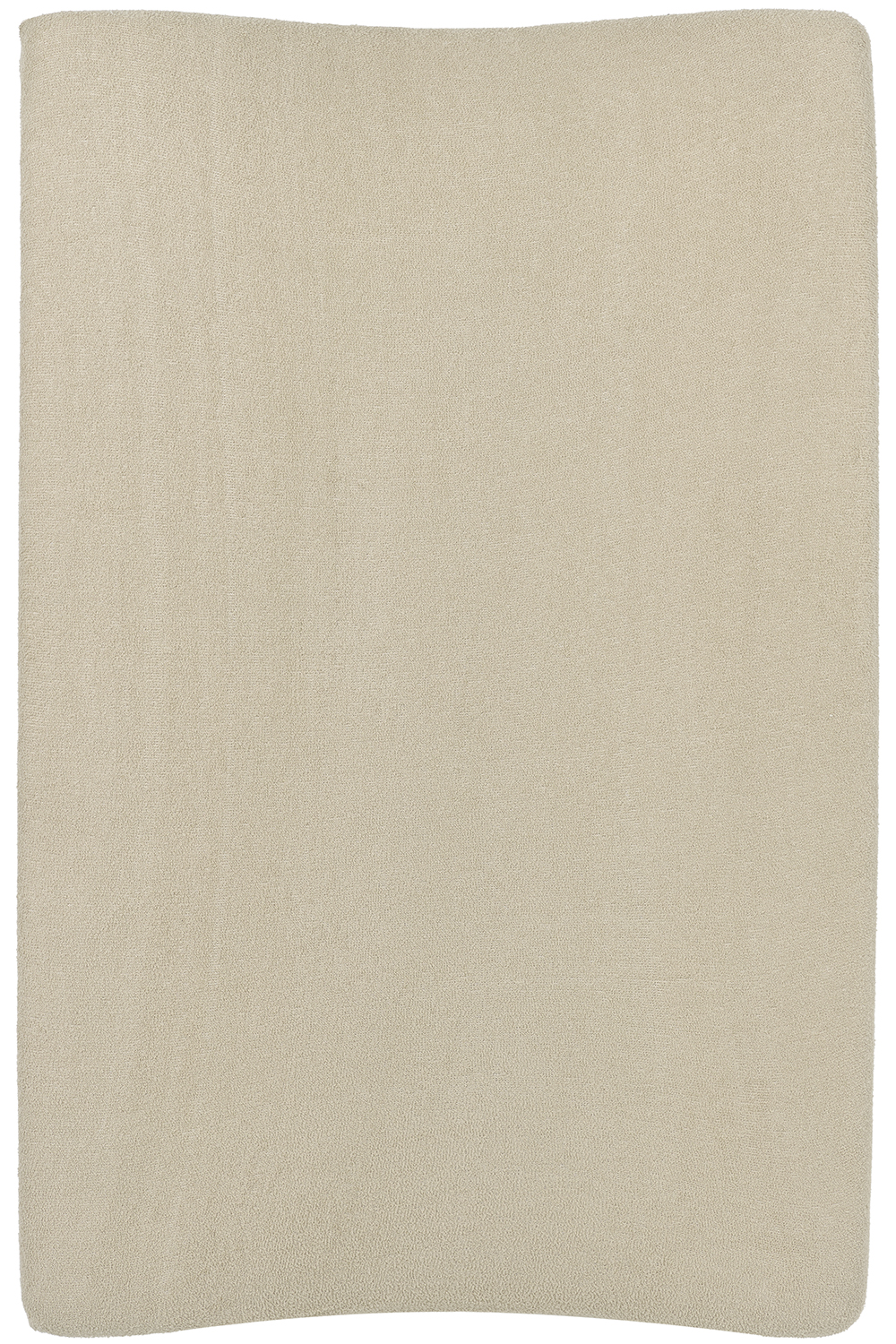 Aankleedkussenhoes Badstof Uni Sand 50x70cm - afbeelding 3