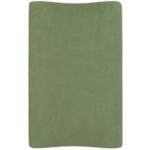 Aankleedkussenhoes Badstof Uni - Olive Green - 50x70cm