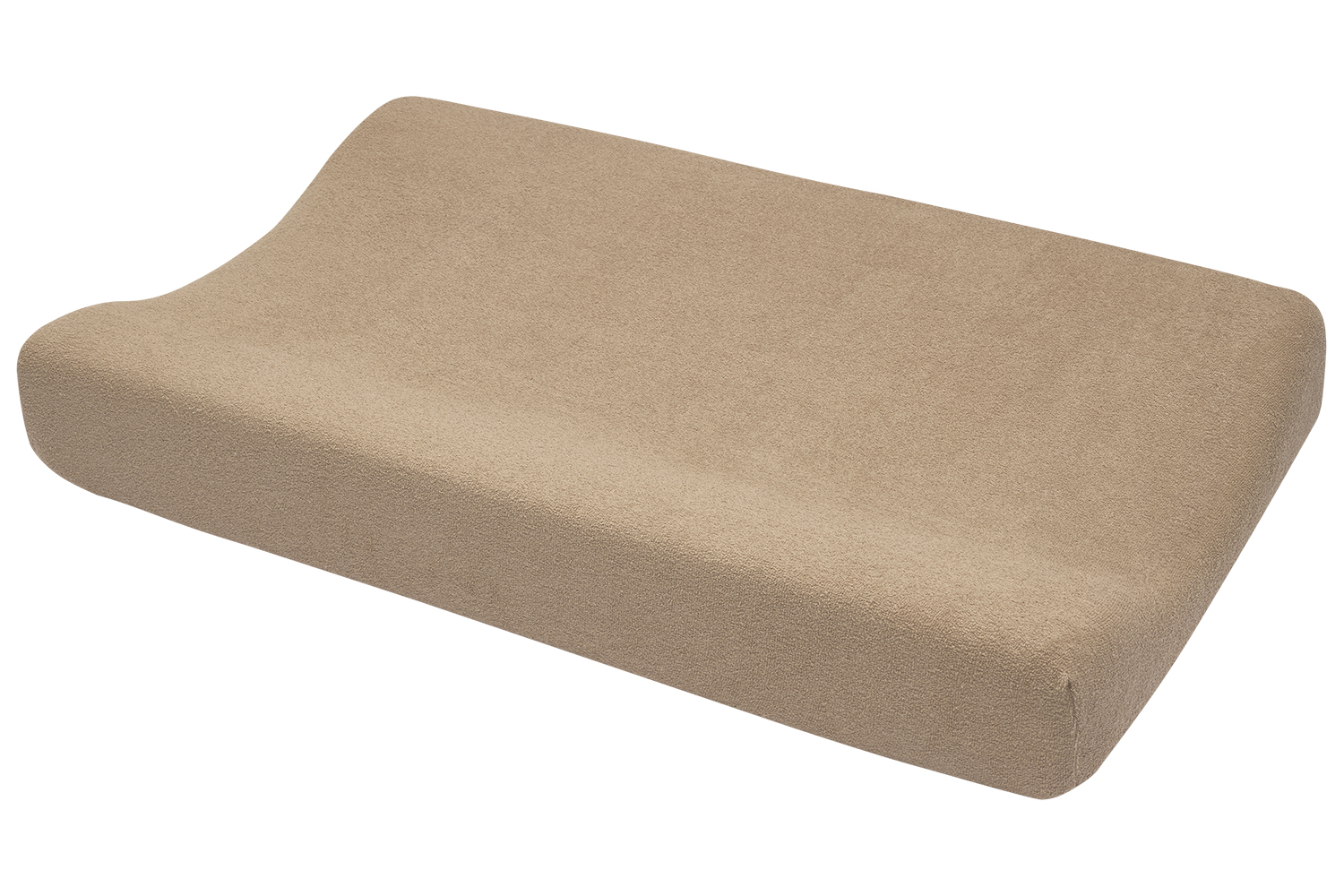 Aankleedkussenhoes Badstof Taupe 50x70cm