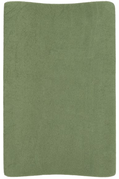 Meyco - Aankleedkussenhoes Badstof Olive Green - 50x70cm