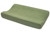 Meyco - Aankleedkussenhoes Badstof Olive Green - 50x70cm