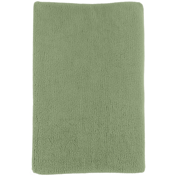 Meyco - Aankleedkussenhoes Teddy - Olijfgroen - 50x70cm