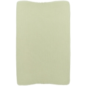 Aankleedkussenhoes Hydrofiel Uni Soft Olive 50x70cm