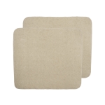 Aankleedkussenhoes Badstof Uni Sand 85x75cm