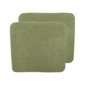 Meyco - Aankleedkussenhoes Badstof 2-pack - Olive Green