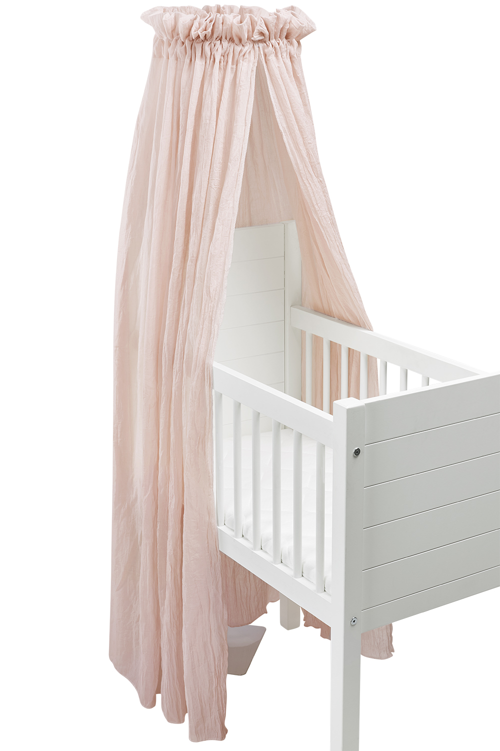 Sluier Uni Soft Pink - afbeelding 4
