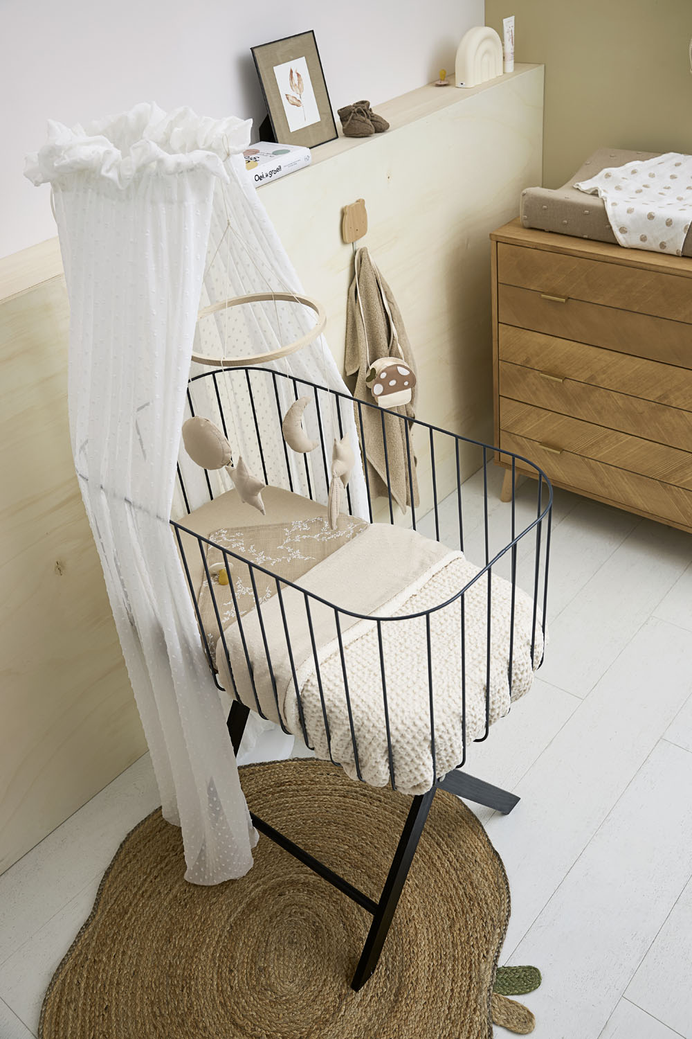 Plume Sluier - Offwhite - afbeelding 5