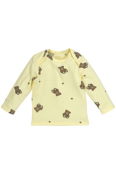 Meyco - Baby Pyjama Teddy Bear Geel 62/68