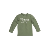 Meyco - Pyjama 2-Pack Cheetah - Bosgroen - 110/116
