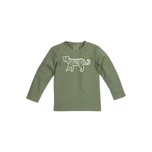 Meyco - Pyjama 2-Pack Cheetah - Bosgroen - 110/116