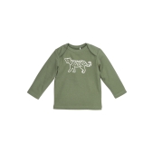Meyco - Baby Pyjama Cheetah - Groen - Maat 62/68