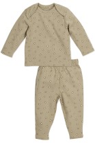 Meyco - Baby Pyjama met Mini Panther - Sand - Maat 62/68