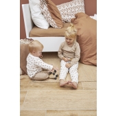 Meyco - Baby Pyjama met Mini Panther - Sand - Maat 62/68