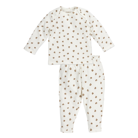 Meyco - Baby Pyjama Mini Panther - Offwhite - 50/56